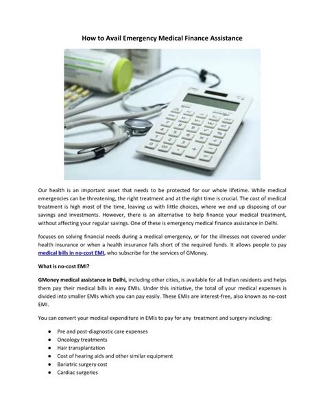 how to avail medical assistance from senators